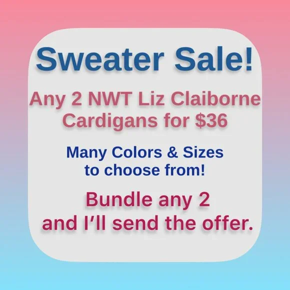 Liz Claiborne Cardigan‎ Sweater Women M White Ribbed Knit Open Front Pockets NWT - Picture 3 of 10